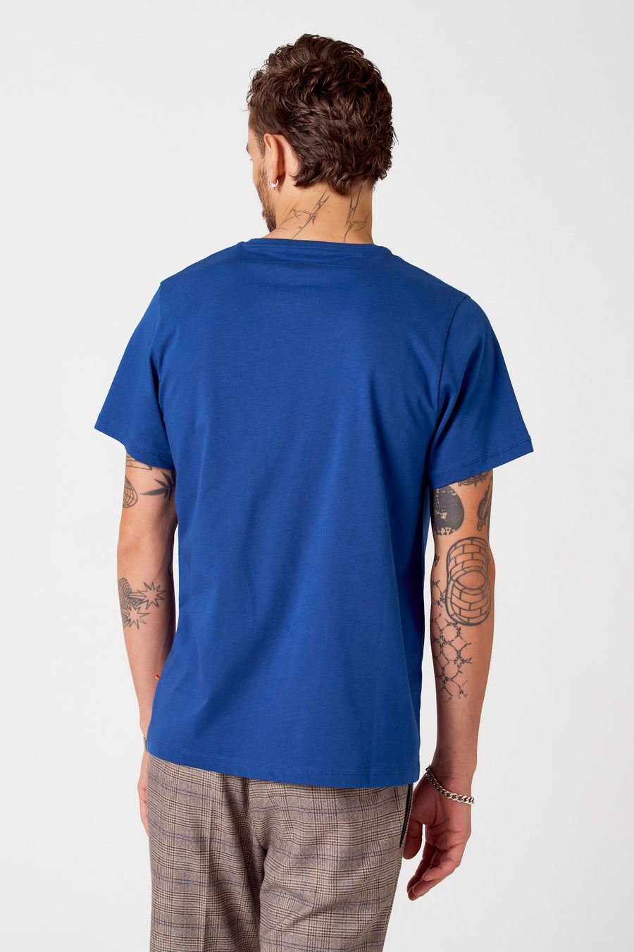 T-shirt (korte mouwen) Blauw - Cyclo Club Marcel