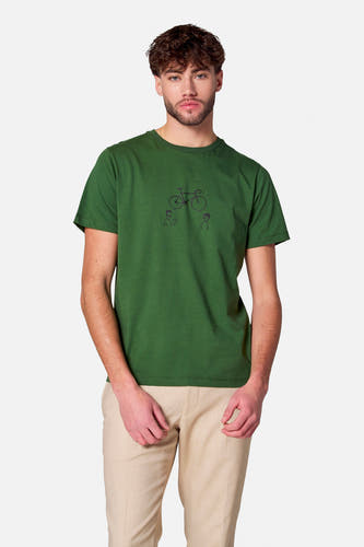 T-shirt (korte mouwen) Groen - Cyclo Club Marcel