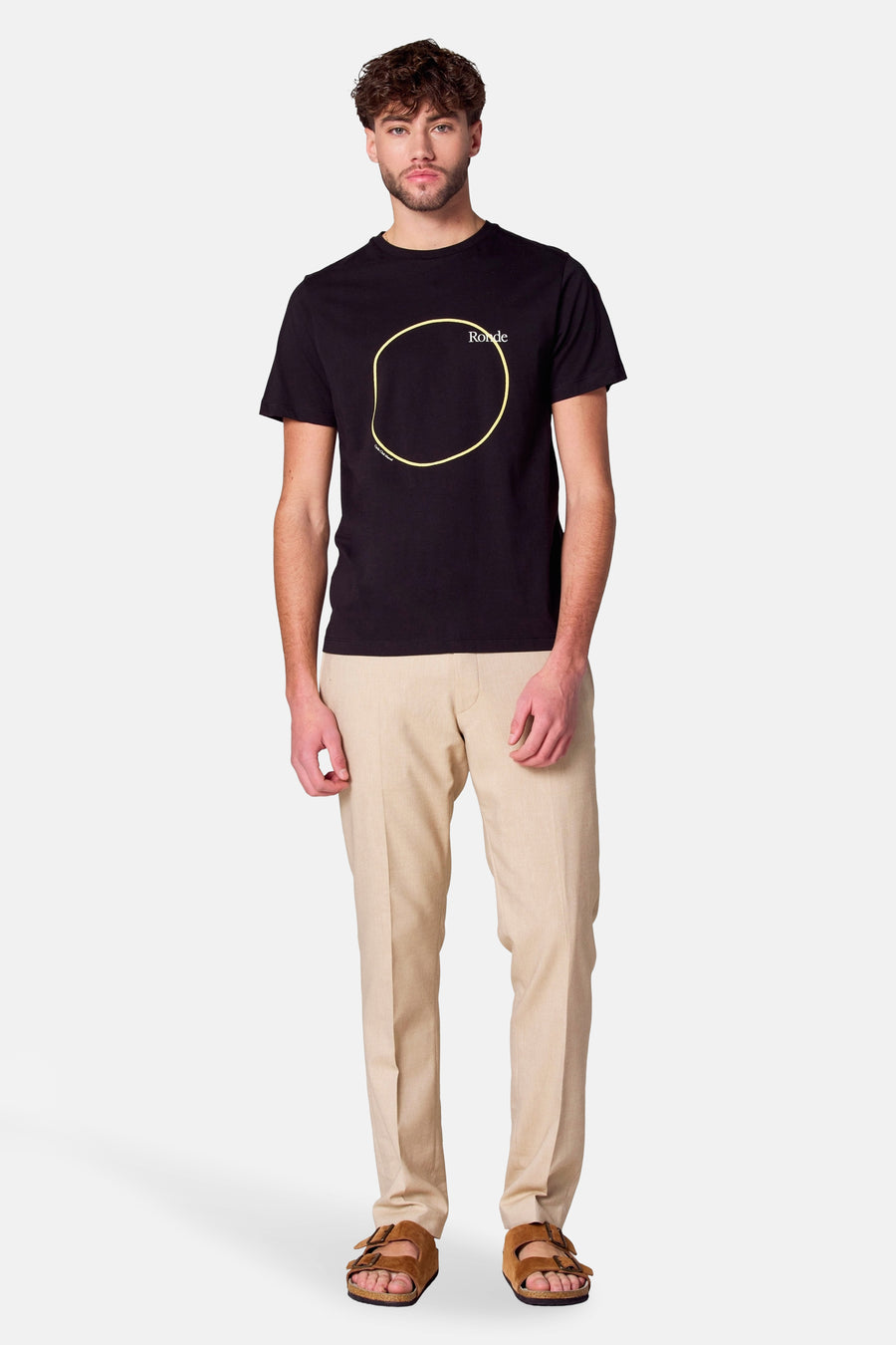 T-shirt (korte mouwen) Zwart - Cyclo Club Marcel
