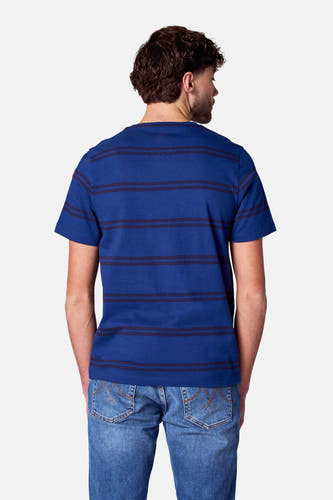 T-shirt (korte mouwen) Blauw - Cyclo Club Marcel