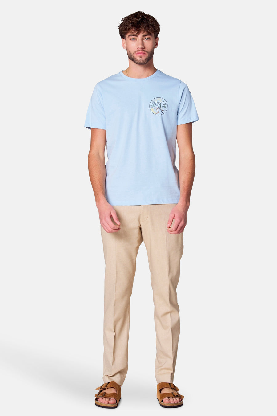 T-shirt (korte mouwen) Blauw - Cyclo Club Marcel