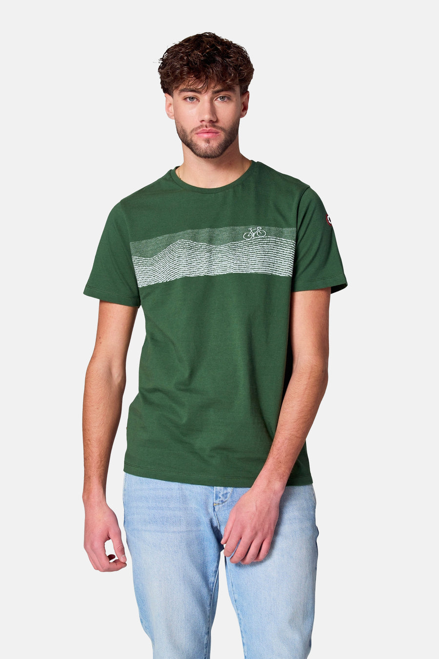 T-shirt (korte mouwen) Groen - Cyclo Club Marcel