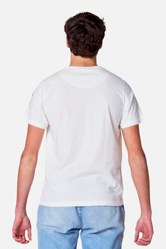 T-shirt (korte mouwen) Wit - Cyclo Club Marcel