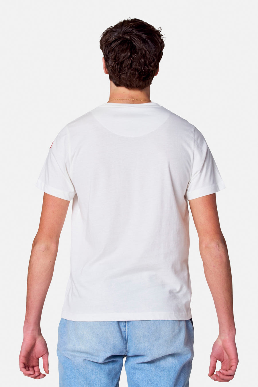 T-shirt (korte mouwen) Wit - Cyclo Club Marcel