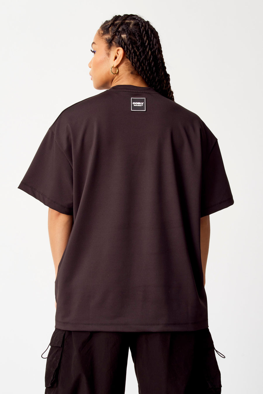 T-shirt (korte mouwen) Zwart - COELY