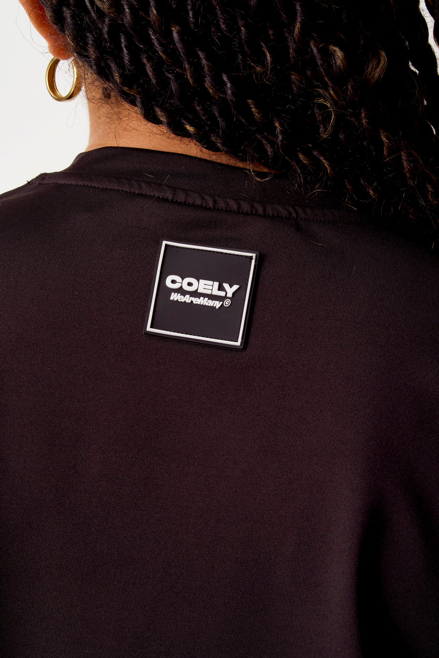 T-shirt (korte mouwen) Zwart - COELY