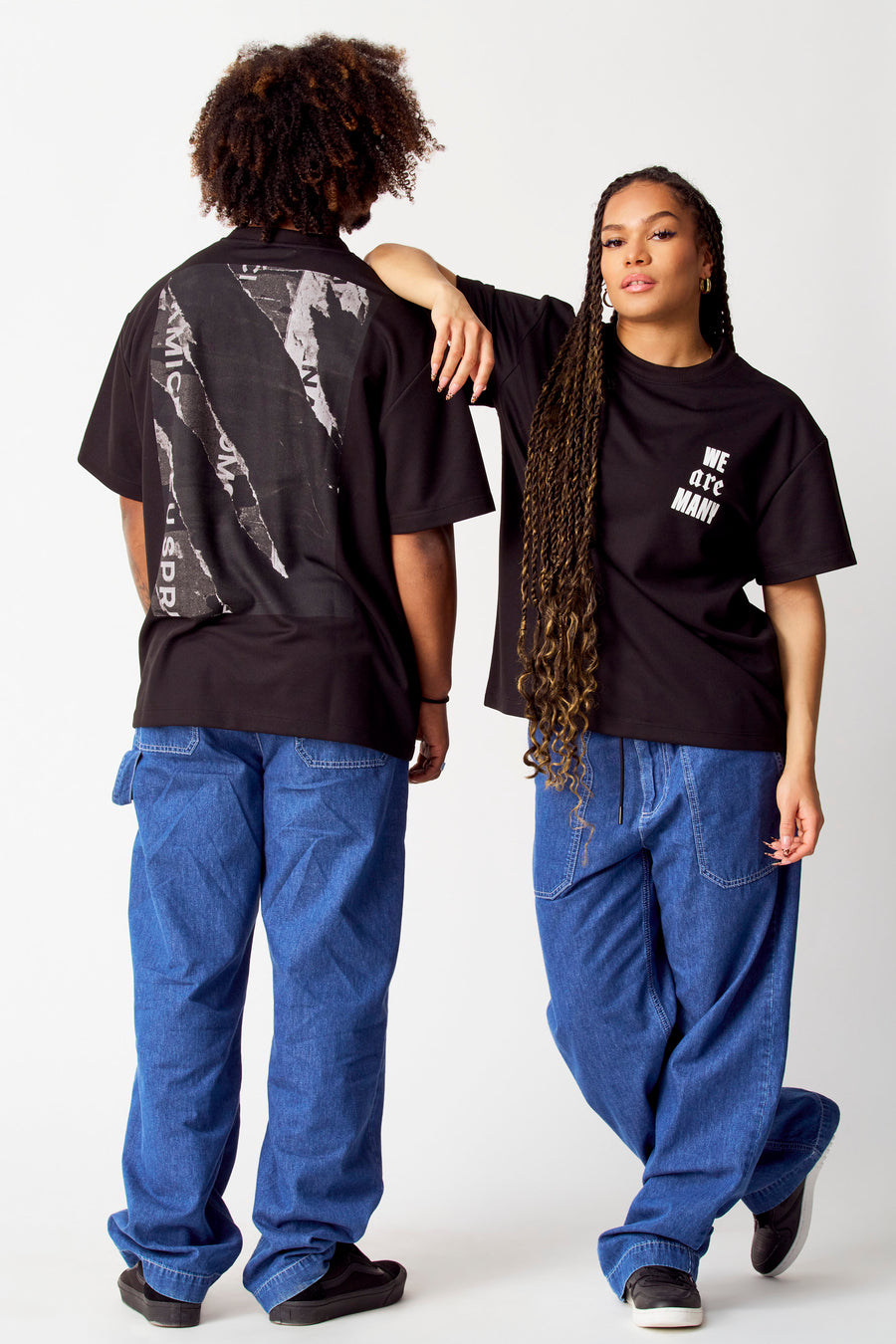 T-shirt (korte mouwen) Zwart - COELY