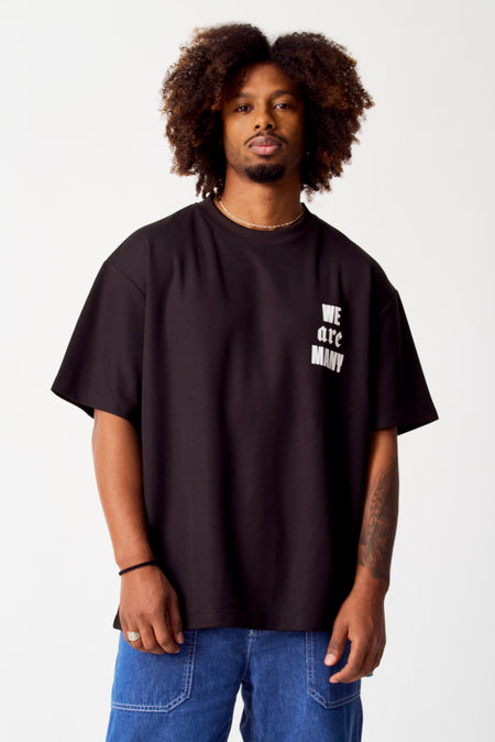 T-shirt (korte mouwen) Zwart - COELY