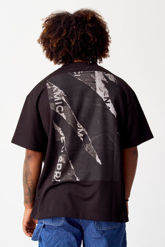 T-shirt (korte mouwen) Zwart - COELY