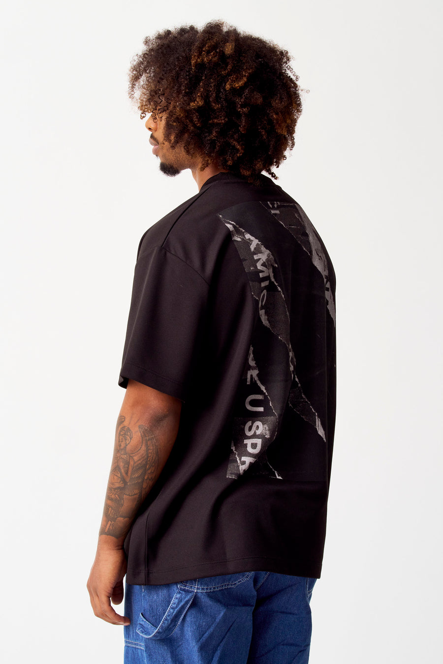 T-shirt (korte mouwen) Zwart - COELY