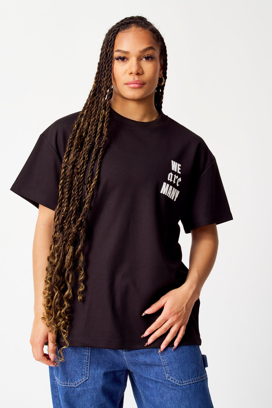 T-shirt (korte mouwen) Zwart - COELY