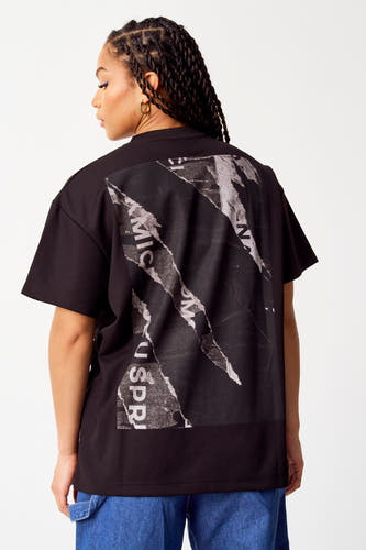 T-shirt (korte mouwen) Zwart - COELY