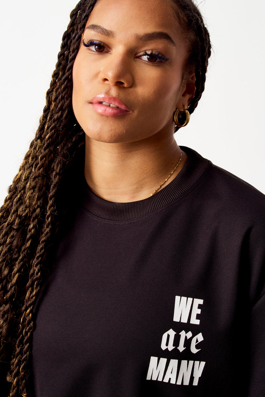 T-shirt (korte mouwen) Zwart - COELY