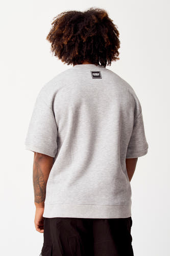 Sweater met ronde hals Grijs - COELY