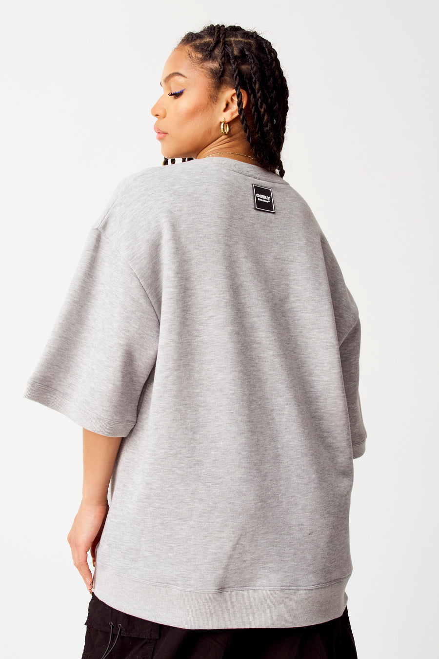 Sweater met ronde hals Grijs - COELY