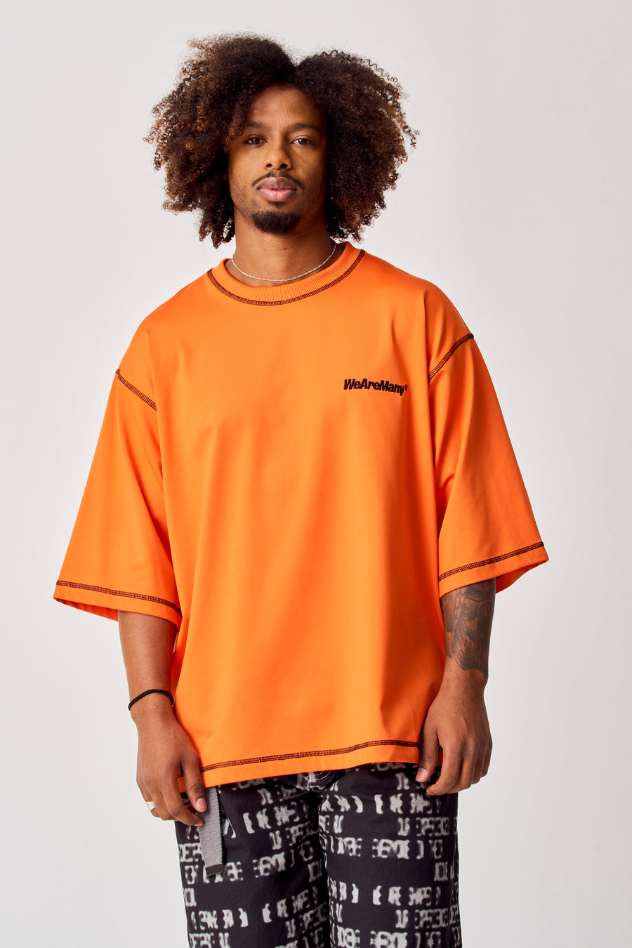 T-shirt (korte mouwen) Oranje - COELY