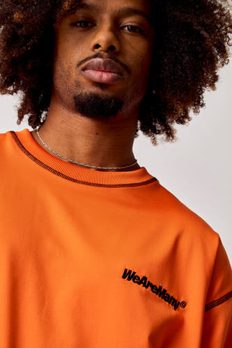 T-shirt (korte mouwen) Oranje - COELY