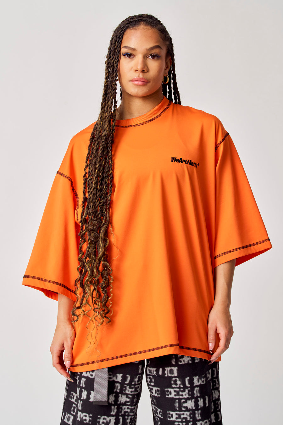 T-shirt (korte mouwen) Oranje - COELY