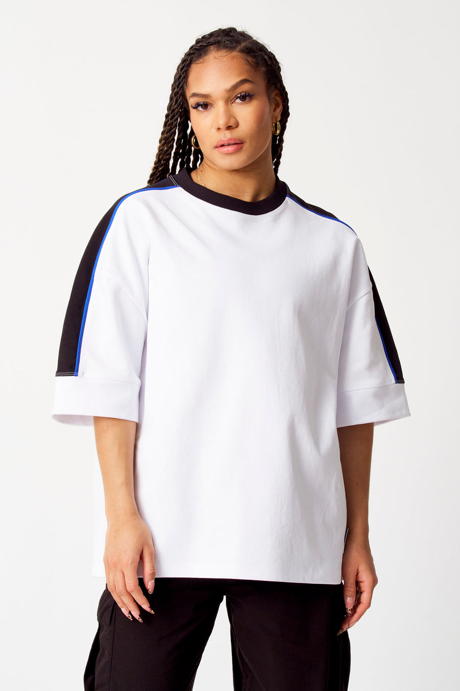 Sweater met ronde hals Wit - COELY