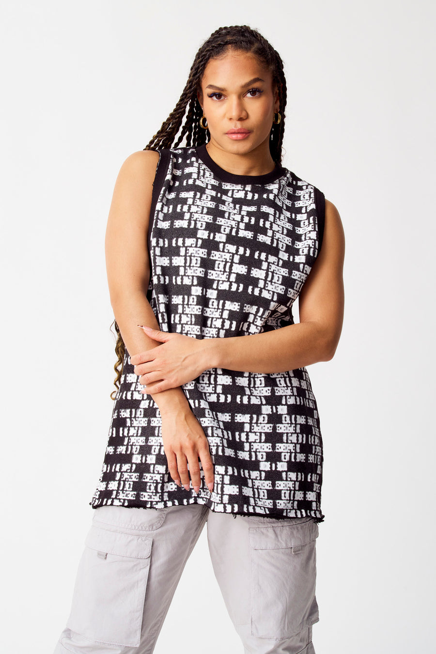 Tanktop Zwart - COELY