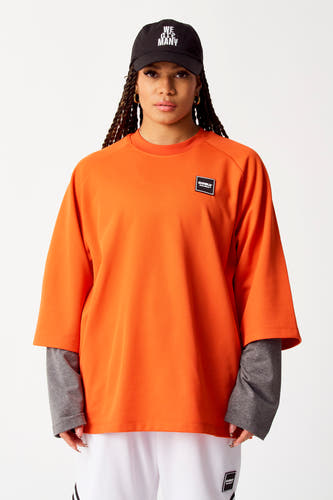 Top (lange mouwen) Oranje - COELY