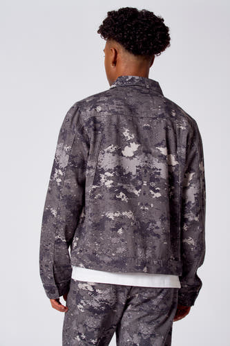 Jeansjas Dark grey denim - COELY