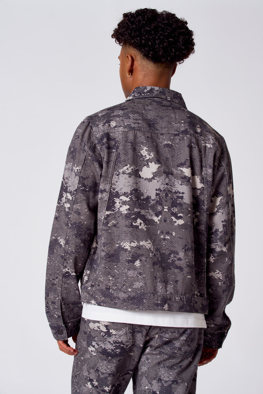 Jeansjas Dark grey denim - COELY