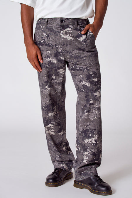Jeans straight Dark grey denim - COELY
