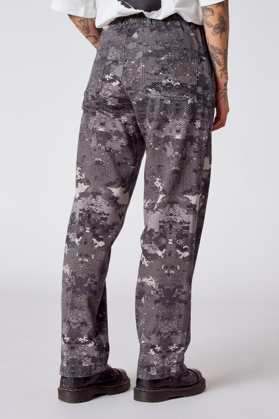 Jeans straight Dark grey denim - COELY