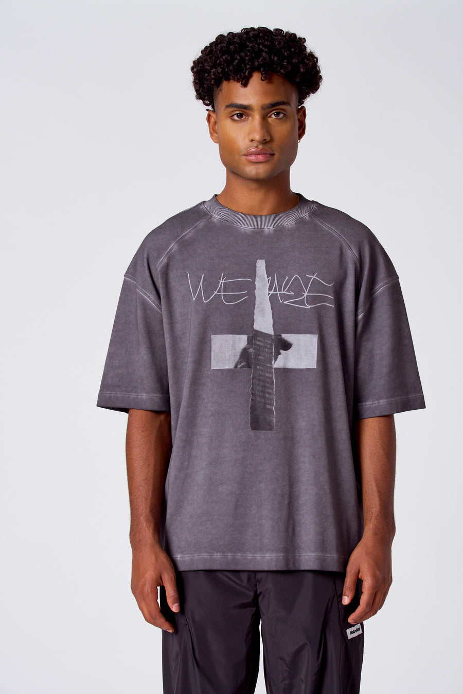 T-shirt (korte mouwen) Grijs - COELY