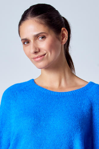 Trui met ronde hals Blauw - Clouds of Fashion