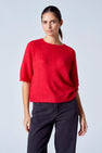 Trui met ronde hals Rood - Clouds of Fashion