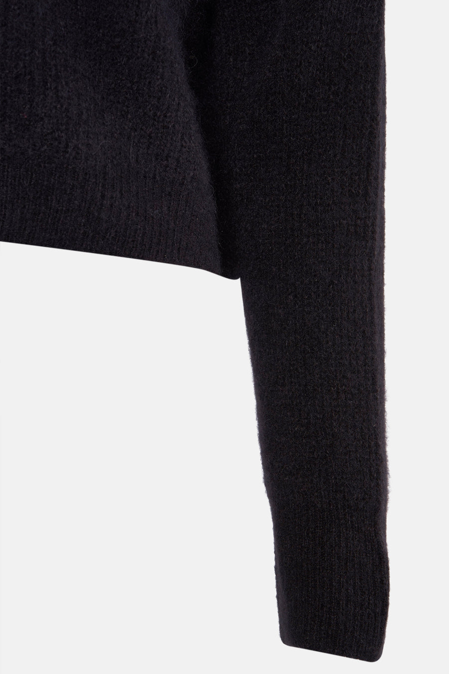 Trui met ronde hals Zwart - Clouds of Fashion