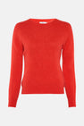 Trui met ronde hals Oranje - Clouds of Fashion