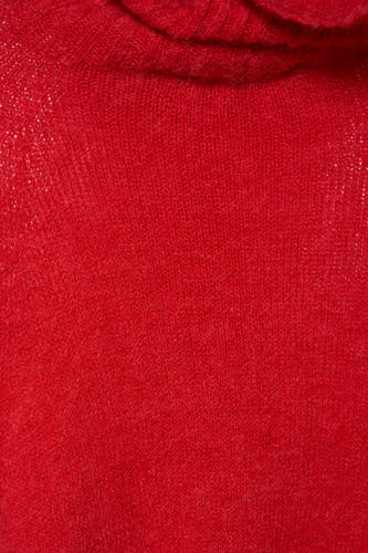 Trui met rolkraag Rood - Clouds of Fashion