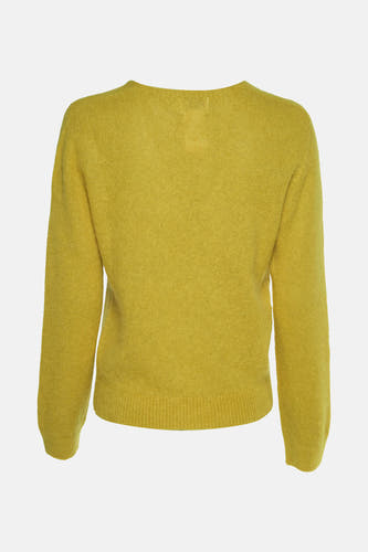 Trui met V-hals Groen - Clouds of Fashion