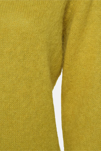 Trui met V-hals Groen - Clouds of Fashion