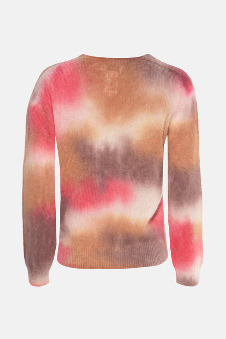 Trui met V-hals Multicolor - Clouds of Fashion