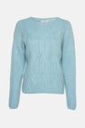 Trui met ronde hals Blauw - Clouds of Fashion