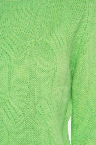 Trui met ronde hals Groen - Clouds of Fashion