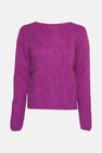 Trui met ronde hals Paars - Clouds of Fashion