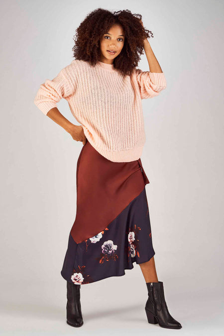 Rok 3/4 Bordeaux - Clouds of Fashion