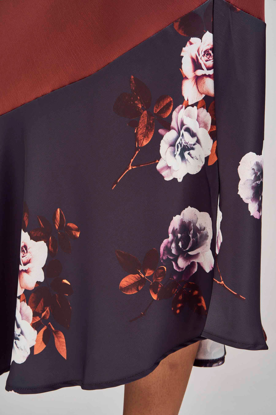 Rok 3/4 Bordeaux - Clouds of Fashion