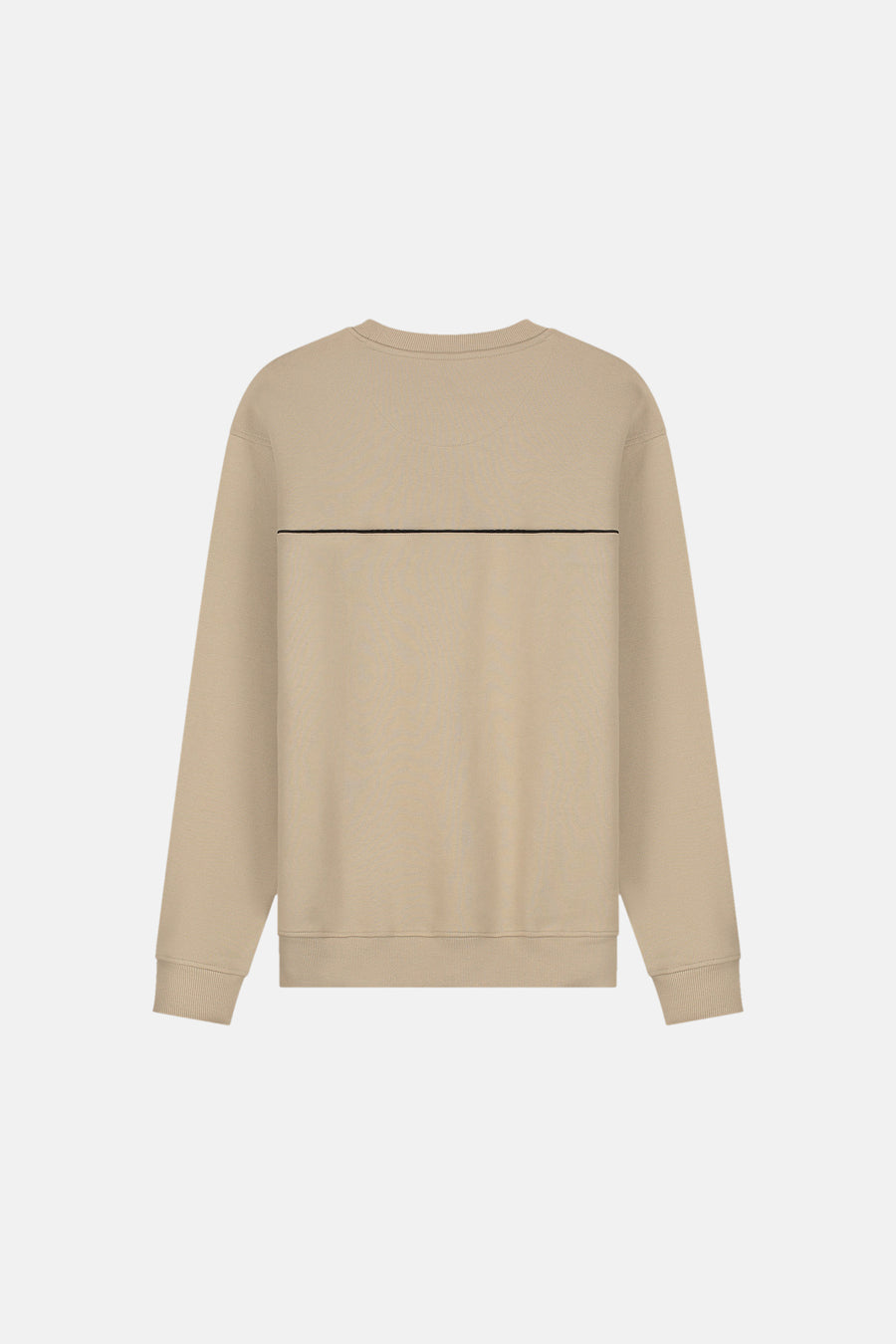 Sweater met ronde hals Beige - BASELAB