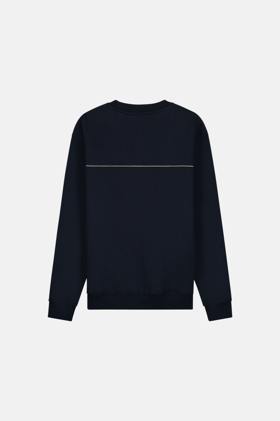 Sweater met ronde hals Blauw - BASELAB
