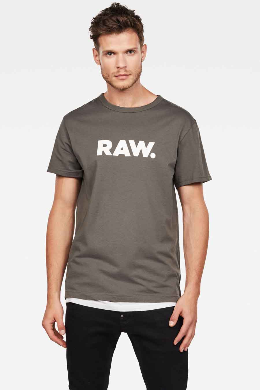 T-shirt (korte mouwen) Grijs - G-Star RAW