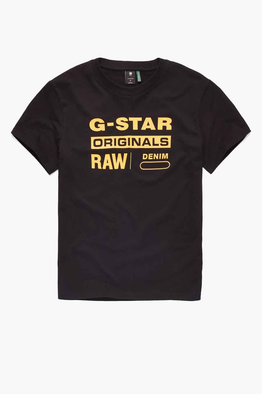 T-shirt (korte mouwen) Zwart - G-Star RAW