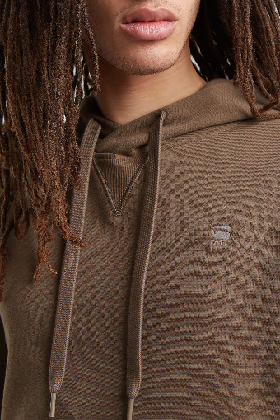 Sweater met kap Bruin - G-Star RAW