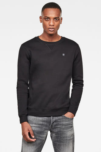 Sweater met ronde hals Zwart - G-Star RAW