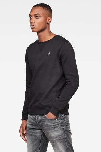 Sweater met ronde hals Zwart - G-Star RAW
